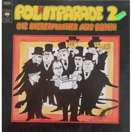Various – Pol(H)itparade 2 - Die Liedermacher Aus Bonn |1975	CBS – 80 735