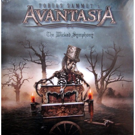 Tobias Sammet's Avantasia – The Wicked Symphony  |2010/2018    Back On Black – BOBV555LPLTD -Clear/Orange/Grey Splatter