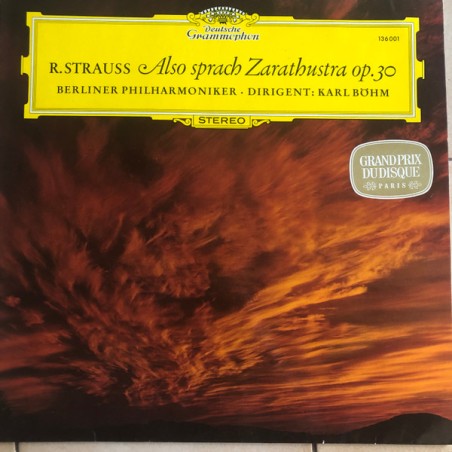 R. Strauss – Also Sprach Zarathustra, Op. 30 - Berliner Philharmoniker, Karl Böhm | DG – 136 001