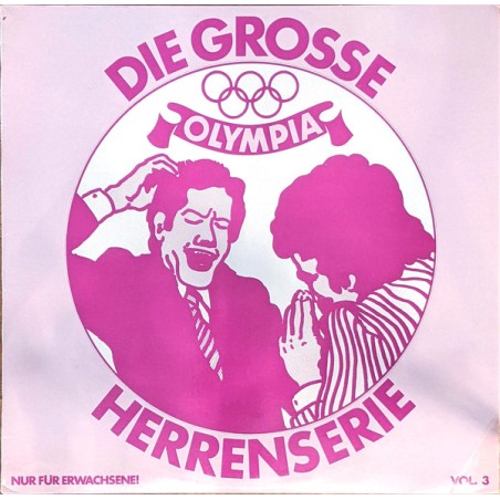 Unknown Artist – Die Grosse Herrenserie Vol. 3 (Nur Für Erwachsene!) |Austrocord – SLP 9913