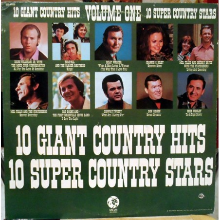 Various – 10 Giant Country Hits By  |1973	MGM Records – SE-4920