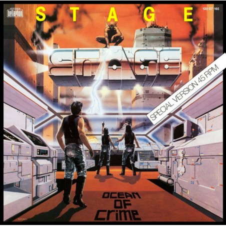 Stage  – Ocean Of Crime |1985	Bellaphon – 120·07·165-Maxi-Single