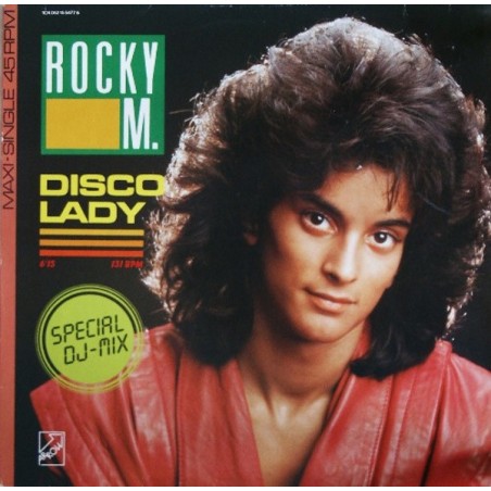 Rocky M.  – Disco Lady  |1986     Arrow Records – 1CK 052 15 5477 6 - Maxi-Single