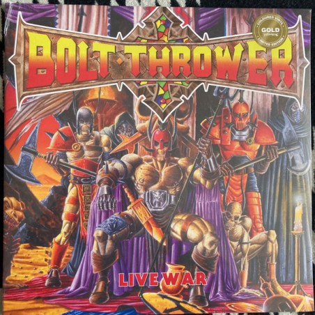 Bolt Thrower – Live War  |Earache – MOSH555LPOD