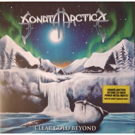 Sonata Arctica – Clear Cold Beyond  |2024    Atomic Fire – AF0127V -Winter-Night Marbled