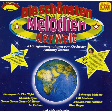 Orchester Anthony Ventura – Die Schönsten Melodien Der Welt |1980	Arcade – ADE G 90
