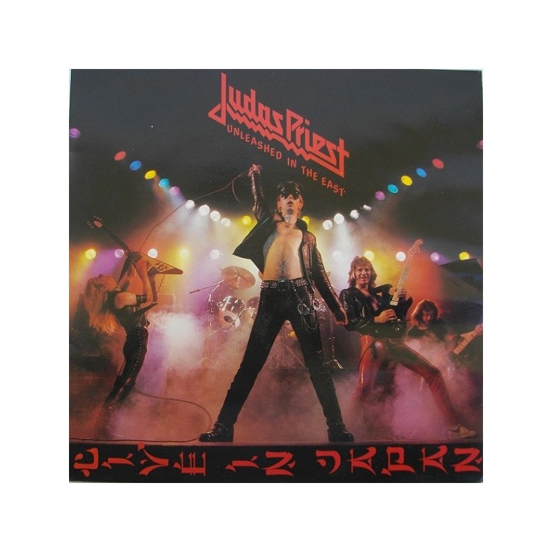 Judas Priest ‎– Unleashed In The East (Live In Japan)|1979  	CBS 83852