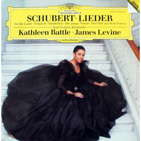Schubert -Lieder - Kathleen Battle- James Levine |1988	DG – 419 237-1