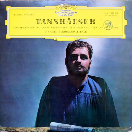 Wagner– Tannhäuser - Rysanek-Windgassen-Waechter-Greindl -Leitner |1956   DG ‎– LPEM 19 069