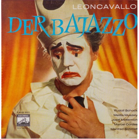 Leoncavallo - Der Bajazzo - Schock-Metternich |Electrola – E 80 501/502