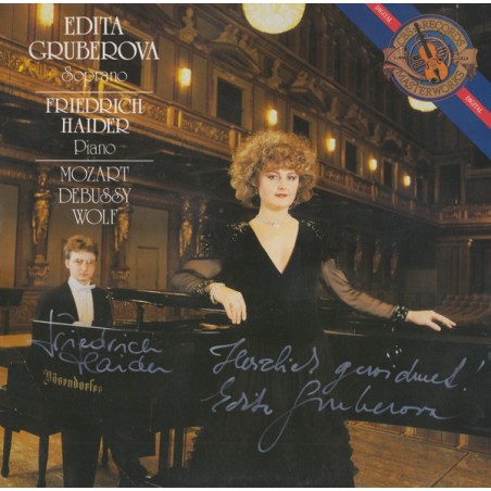 Edita Gruberova, Friedrich Haider – Mozart, Debussy, Wolf    |1985    CBS Masterworks Digital – IM 42002