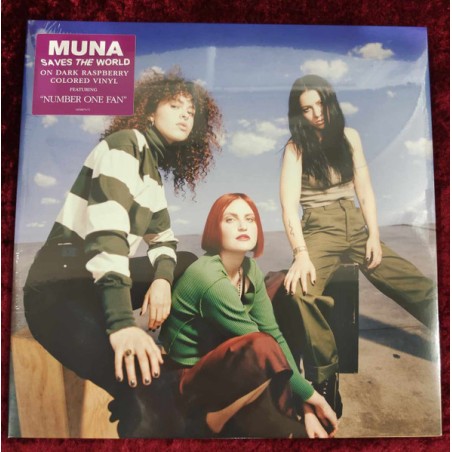 Muna – Saves The World |2024	RCA – 19658875171-Lim. Edition-Dark Raspberry