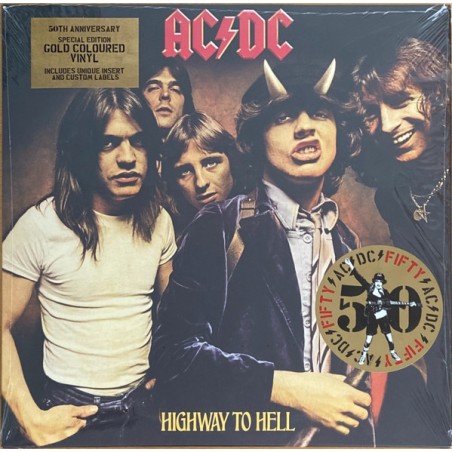AC/DC – Highway To Hell |1979/2024	Columbia – 19658834551-Gold, 50th Anniversary