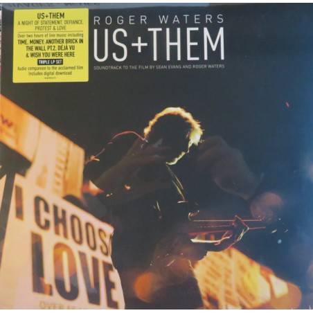 Roger Waters – Us + Them |2020/2023	Columbia – 19439707691 -3 x Vinyl-Tri-fold