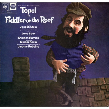 Jerry Bock, Sheldon Harnick - Topol – Fiddler On The Roof (Original London Cast) |1971    CBS – S 64688