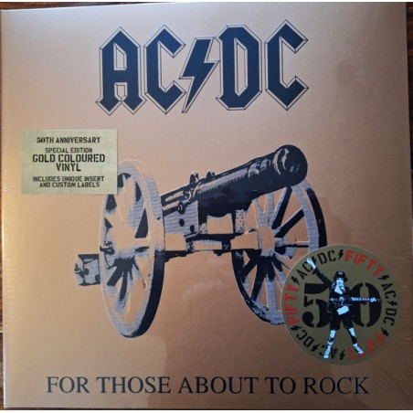 AC/DC ‎– For Those About To Rock We Salute You|1981/2024    Sony – 19658834591-gold