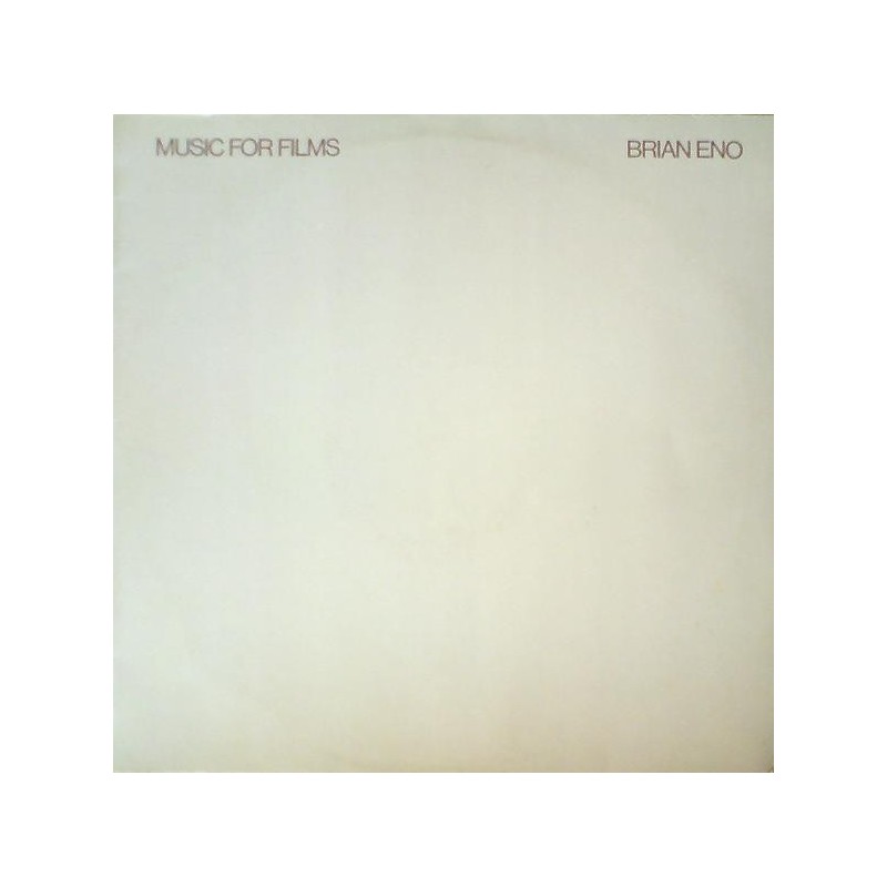 Eno ‎Brian – Music For Films|1978    Polydor ‎– 2344 123