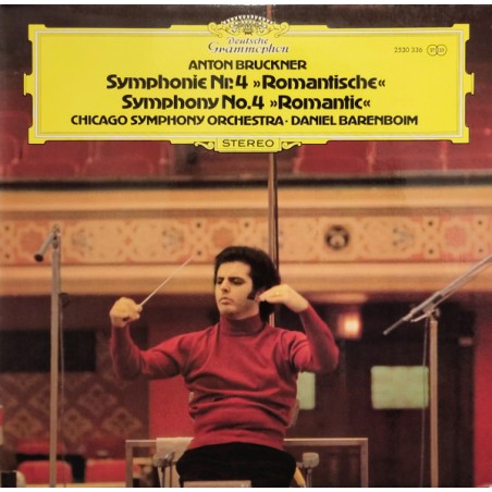 Anton Bruckner-Symphonie Nr.4 -Chicago Symphony Orchestra-Barenboim |1973     DG – 2530 336