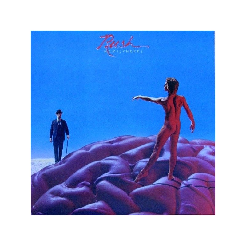 Rush ‎– Hemispheres|1978  SANR-1-1015 Canada  Red Vinyl