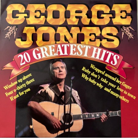 George Jones   – 20 Greatest Hits  |	Black Tulip – BT. 555020