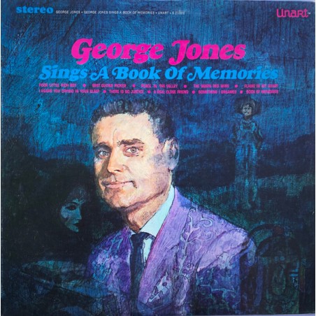 George Jones  – Sings A Book Of Memories  |1967	Unart Records – S 21002