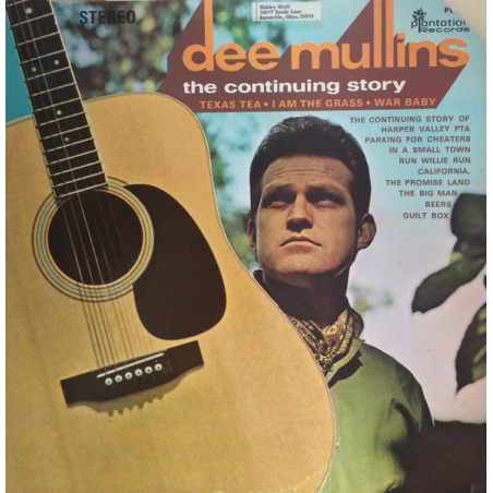Dee Mullins – The Continuing Story  |1969	Plantation Records – PLP-4