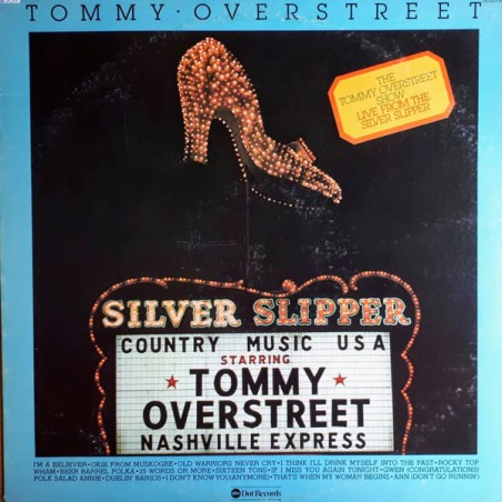 Tommy Overstreet – The Tommy Overstreet Show Live From The Silver Slipper Tommy Overstreet -   |1975	ABC DOT – DOSD-2038