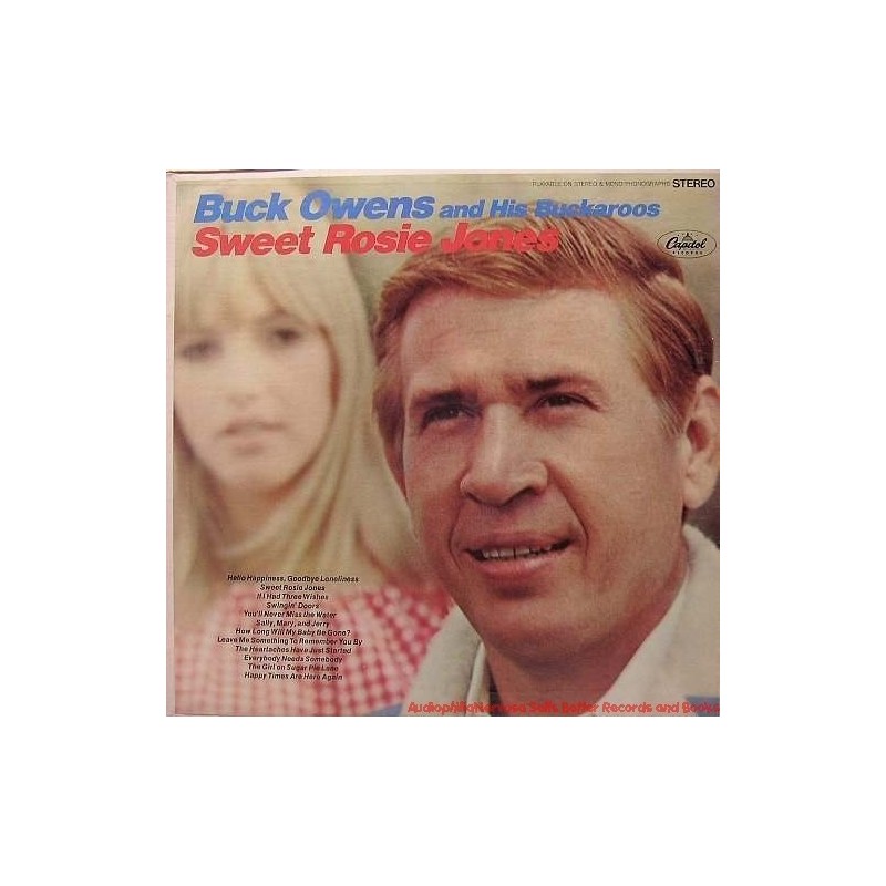 Owens Buck and His Buckaroos ‎– Sweet Rosie Jones|1968   Capitol Records ‎– ST 2962