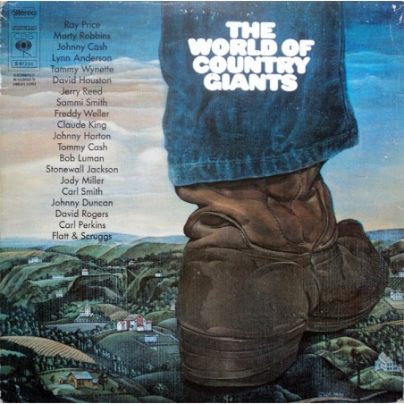 Various – The World Of Country Giants  |	CBS – S 67235