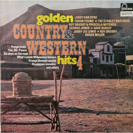 Various – Golden Country & Western Hits 4   |Fontana – 6430 086