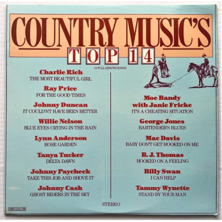 Various – Country Music's Top 14  |1981	Columbia  – P 15829
