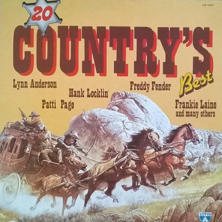 Various – 20 Country's Best |1984	Lotus – LOP 14037