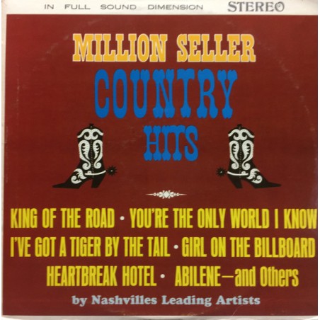 Various – Million Seller Country Hits  |1965	Somerset – SF-23600