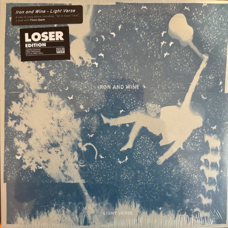 Iron And Wine – Light Verse |2024	Sub Pop – SP1615, Black Cricket Recording Co. – BC018-Lim. Edition, Blue Speckled