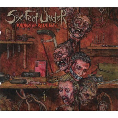 Six Feet Under – Killing For Revenge |2024	Metal Blade Records – 3984-16085-7 -Lim. Edition-crusted blood marble