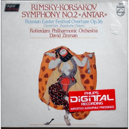 Rimsky-Korsakov - Symphony No. 2-Zinman, Rotterdam Philharmonic Orchestra  |1982	Philips – 9500 971