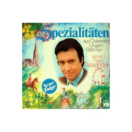 Alexander ‎Peter – Spezialitäten Aus Österreich, Ungarn, Böhmen  |1973  Club 62489