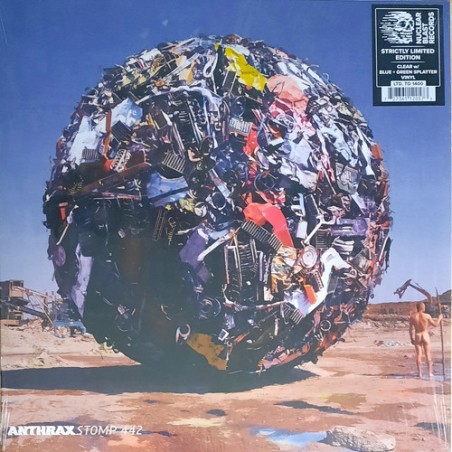 Anthrax – Stomp 442 |1995/2024    Nuclear Blast Records – NBR12051 -Lim. Edition, Clear with Blue & Green Splatter
