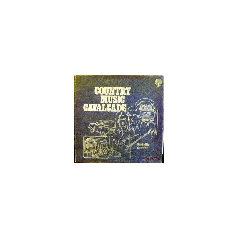 Various ‎– Country Music Cavalcade - Nashville Grafitti|1976    Candlelite Music ‎– P3 13235  3-LP Box  