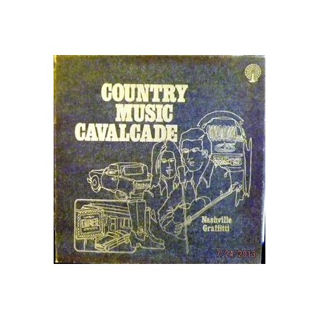 Various ‎– Country Music Cavalcade - Nashville Grafitti|1976    Candlelite Music ‎– P3 13235  3-LP Box  