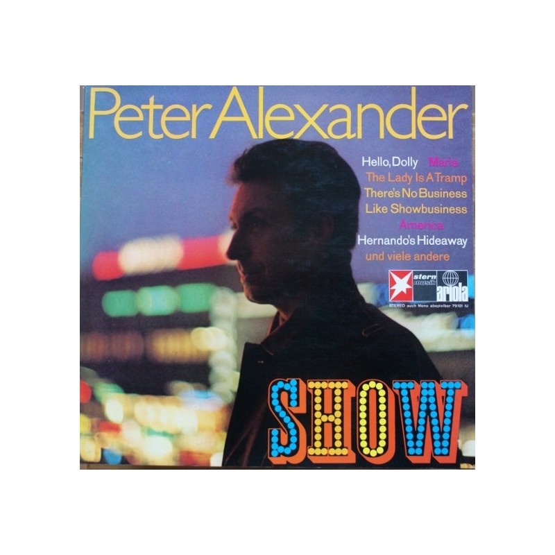 Alexander ‎Peter – Show|1969  Ariola ‎– 79 101 IU