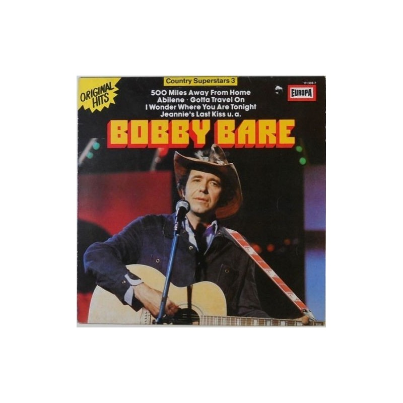 BARE BOBBY -COUNTRY SUPERSTARS 3|Europa 111 3097 BARE BOBBY -COUNTRY SUPERSTARS 3|Europa 111 3097