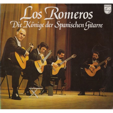 Los Romeros  – Die Könige Der Spanischen Gitarre |1977	Philips – 64 516