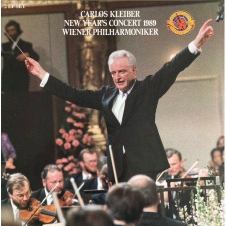 Carlos Kleiber, Wiener Philharmoniker – New Year's Concert 1989  |1989   CBS Masterworks – M2X 45564