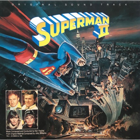 Ken Thorne, John Williams  – Superman II ( Sound Track) |1980	Warne – WB 56 892