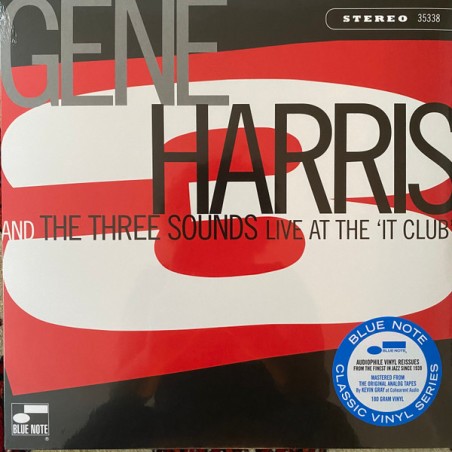 Gene Harris And The Three Sounds  – Live At The 'It Club'   |1966/2024    Blue Note – BST 35338-Classic Vinyl Series