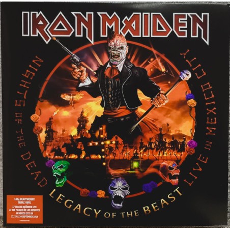 Iron Maiden – Nights Of The Dead, Legacy Of The Beast: Live In Mexico City  |2020	Parlophone – 0190295204709-3 LP´s