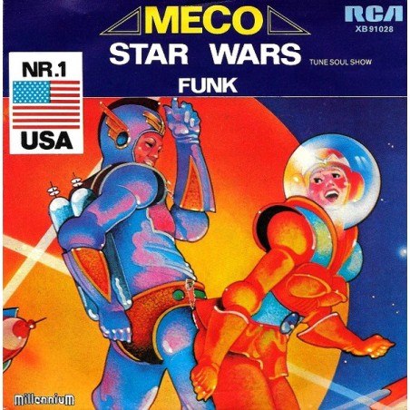 Meco – Star Wars Title Theme |1977	RCA Victor – XB 91028 -Single