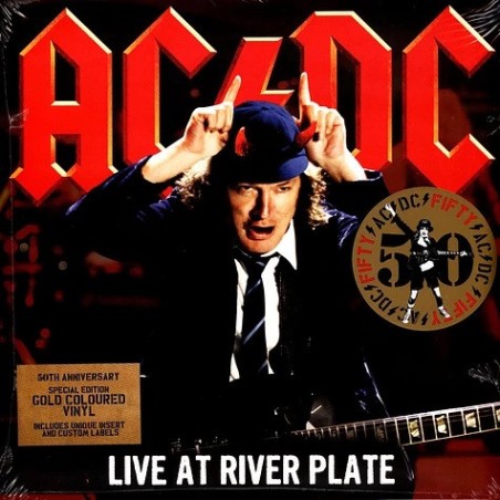 AC/DC – Live At River Plate|2011/2024   Sony Music – 19658873441  -Gold, 50th Anniversary Edition