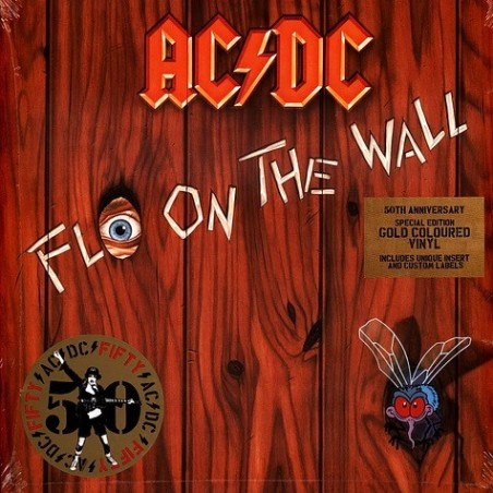 AC/DC – Fly On The Wall |1985/2024    Sony Music – 19658873411 -Gold, 50th Anniversary